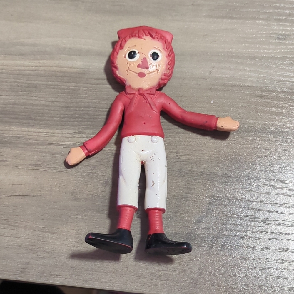 Vintage 1967 Raggedy Andy Lakeside Super Flex Bendy Toy